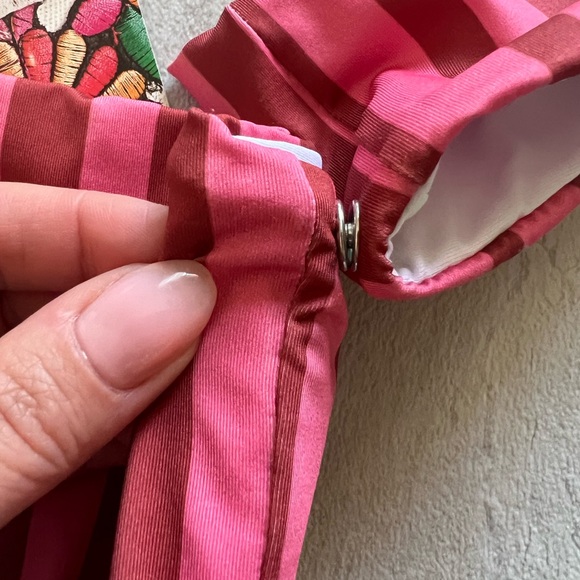 {Farm Rio} Brand New Striped Convertible Bikini Top - Picture 8 of 13
